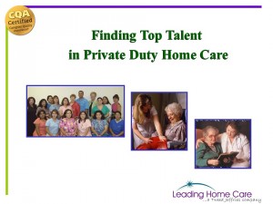 Finding Top Talent - January 2013